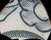 Ejemplo de técnica decorativa / decoración de superficie pintada e incisada a mano